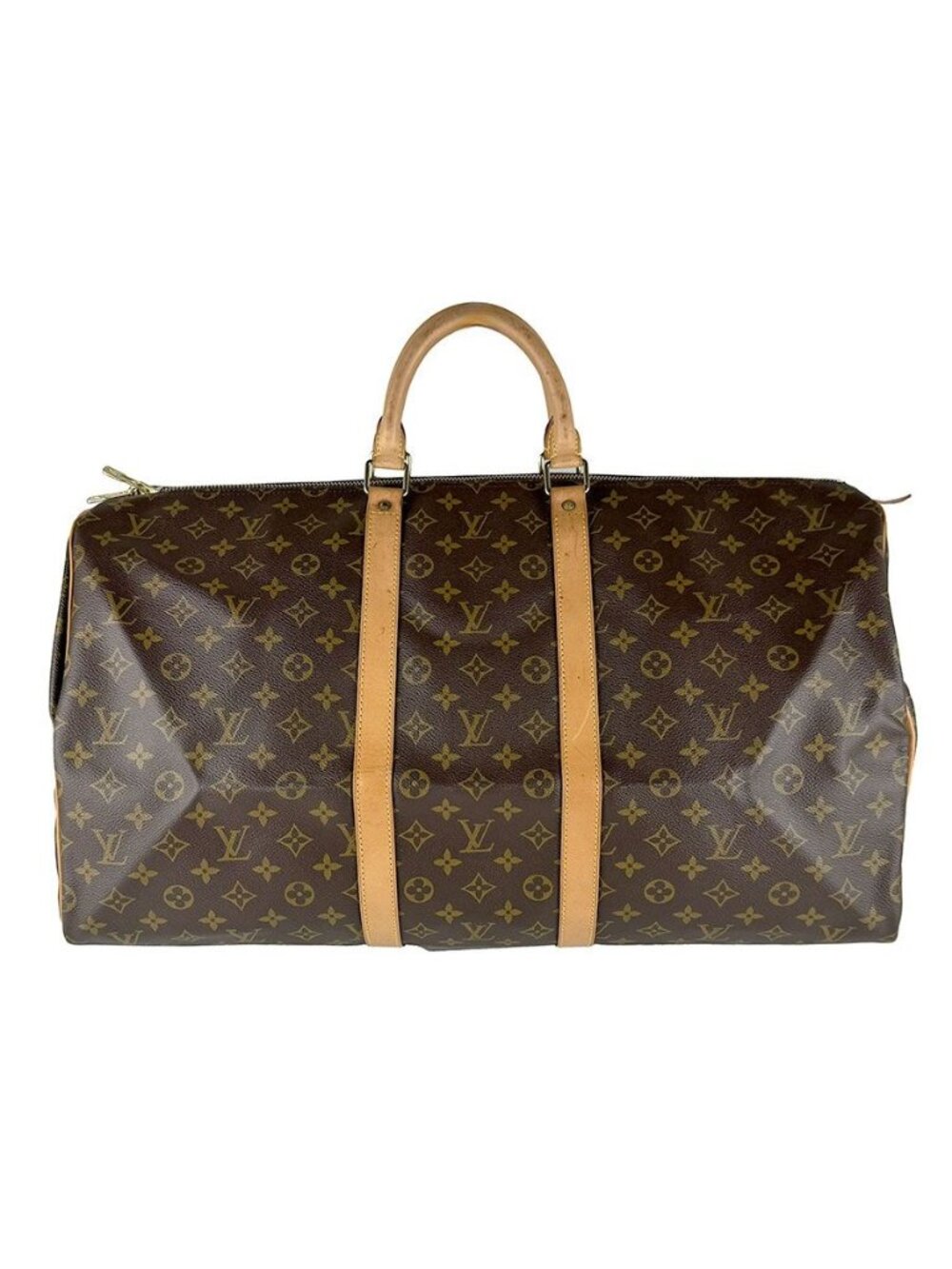Louis Vuitton Boston Bag Monogram Keepall 55